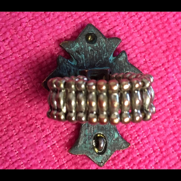 Turquoise rodeo stretch ring - Picture 4 of 4